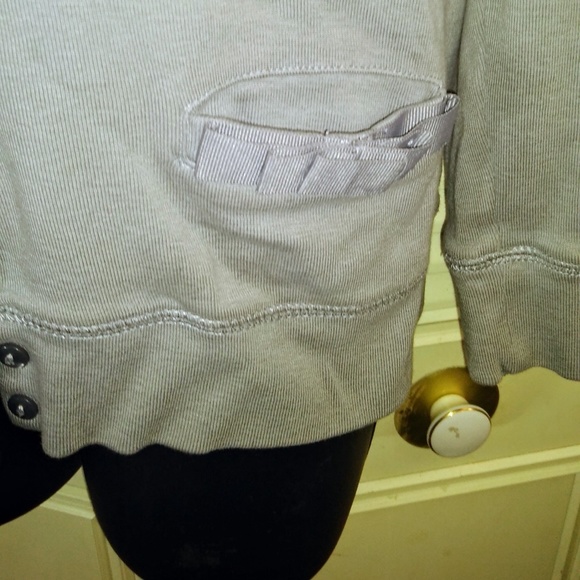 J Crew factory bow pocket cardigan - Picture 4 of 5